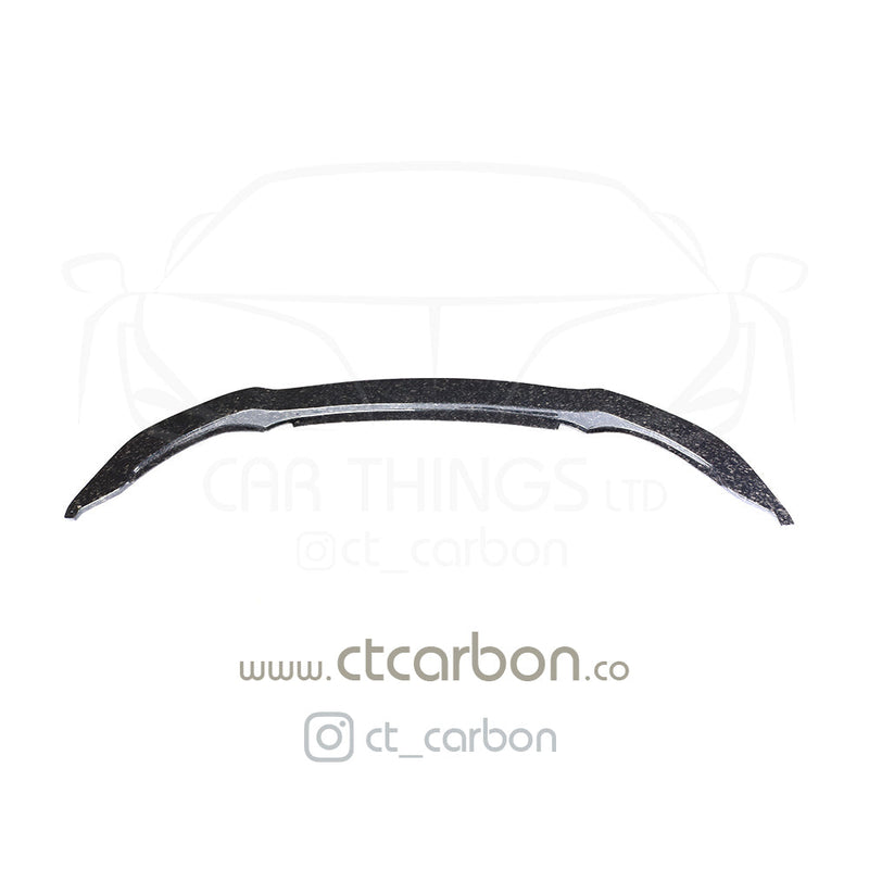 Load image into Gallery viewer, BMW M3/M4 (F80 F82 F83) FORGED CARBON FIBRE SPLITTER - V STYLE - CT Carbon
