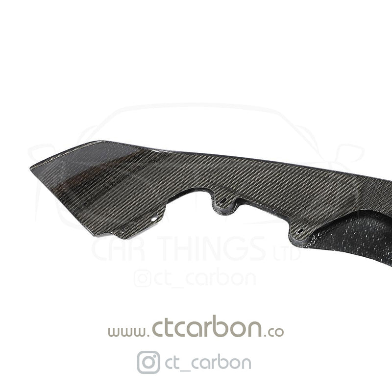 Load image into Gallery viewer, BMW M2 F87 N55(OG) CARBON FIBRE SPLITTER - M2C / CS STYLE - CT Carbon
