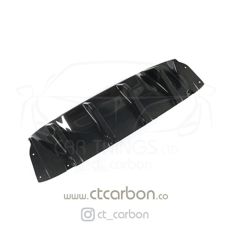 Load image into Gallery viewer, BMW M5 F90 CARBON FIBRE DIFFUSER - MP STYLE - CT Carbon
