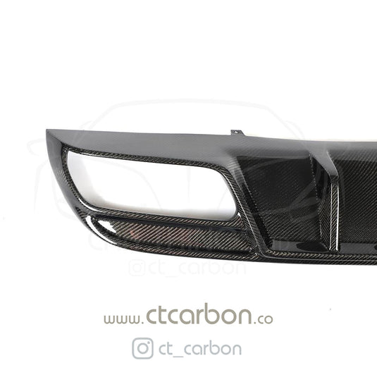 MERCEDES W205 C63 & C63S SALOON 4DR CARBON DIFFUSER - CT DESIGN - CT Carbon