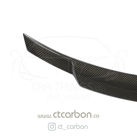 MERCEDES W205 C63 & C63S COUPE 2DR CARBON SPOILER - DUCK TAIL CT DESIGN - CT Carbon