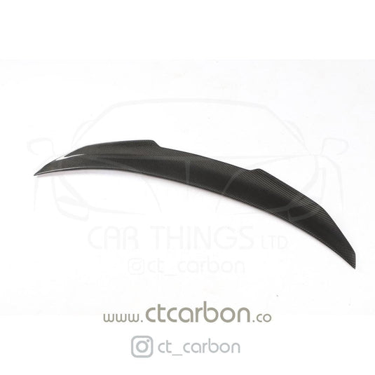 BMW M4 F82 CARBON FIBRE SPOILER - DUCKTAIL PS STYLE - CT Carbon