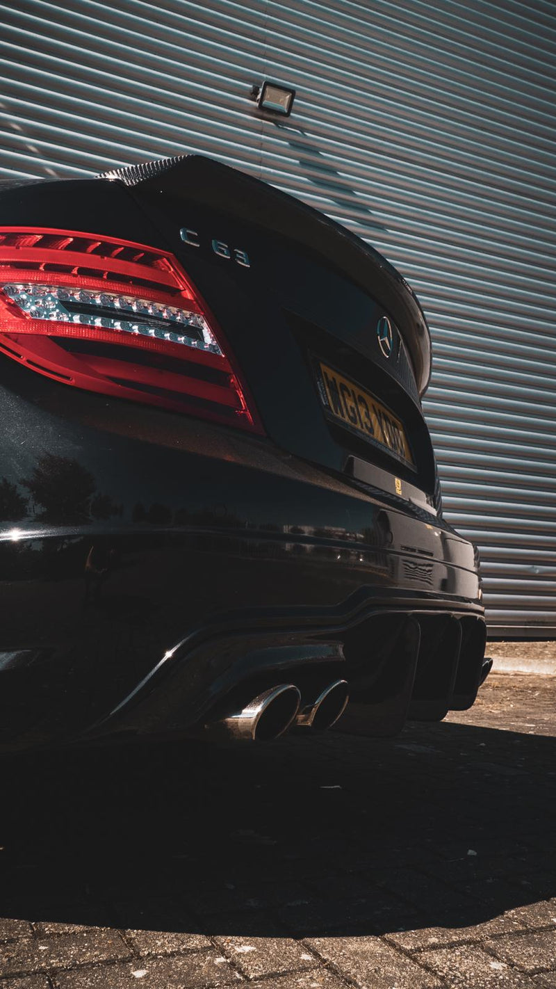 Load image into Gallery viewer, MERCEDES C-CLASS C63 W204 CARBON FIBRE DIFFUSER - DTM STYLE - CT Carbon
