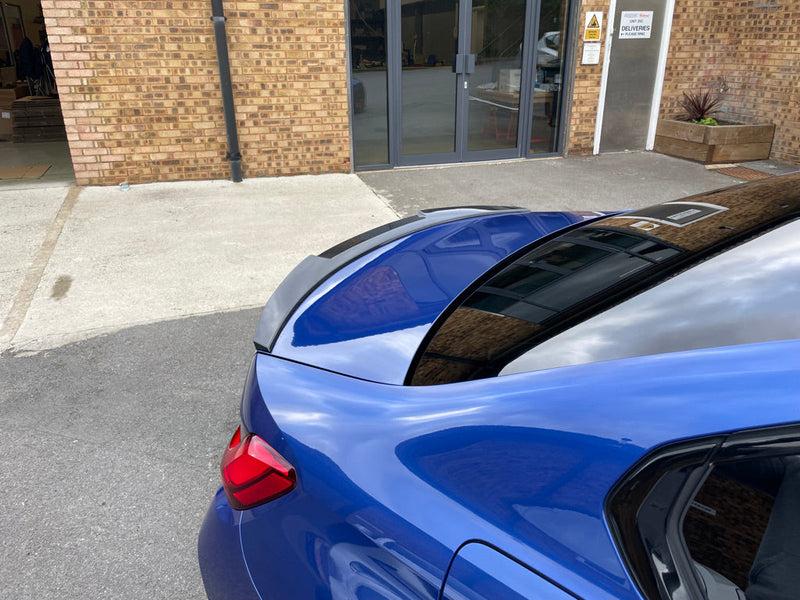 Load image into Gallery viewer, BMW M3/3 SERIES G80/G20 WET CARBON FIBRE SPOILER - V STYLE
