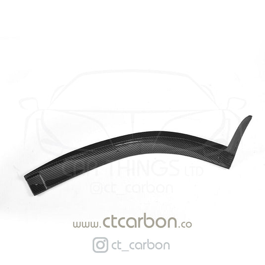 MERCEDES C63 W205 COUPE CARBON SPLITTER - ED1 STYLE - CT Carbon