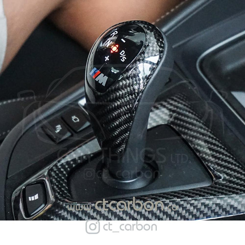 Load image into Gallery viewer, BMW M2/M3/M4/M5/M6 F10/F12/F13/F80/F82/F83/F87 SHIFT KNOB - CT Carbon
