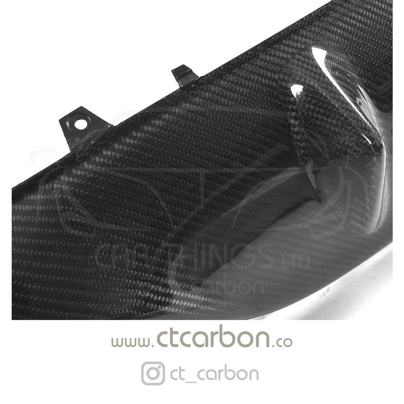 Load image into Gallery viewer, MERCEDES C63 W205 COUPE CARBON FIBRE DIFFUSER - OE STYLE - CT Carbon
