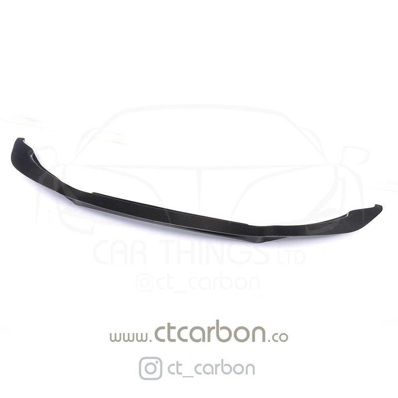 Load image into Gallery viewer, BMW M3/M4 (F80 F82 F83) CARBON FIBRE SPLITTER - V STYLE - CT Carbon
