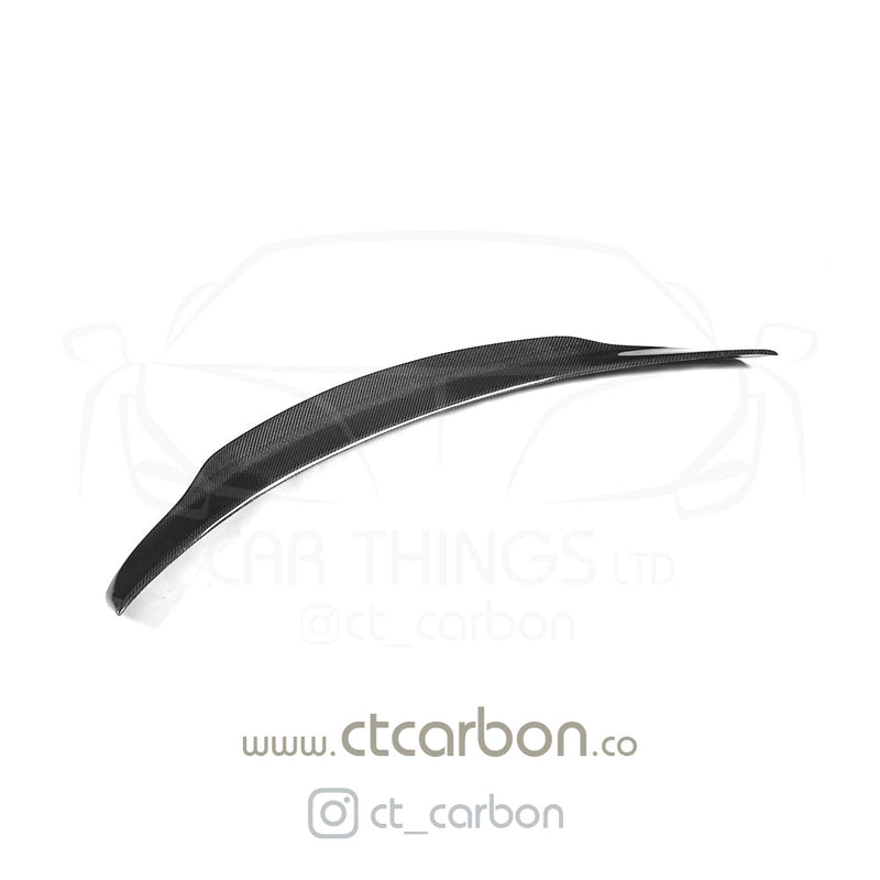 Load image into Gallery viewer, MERCEDES C63/C63S W205 SALOON CARBON SPOILER - DUCKTAIL PS STYLE - CT Carbon
