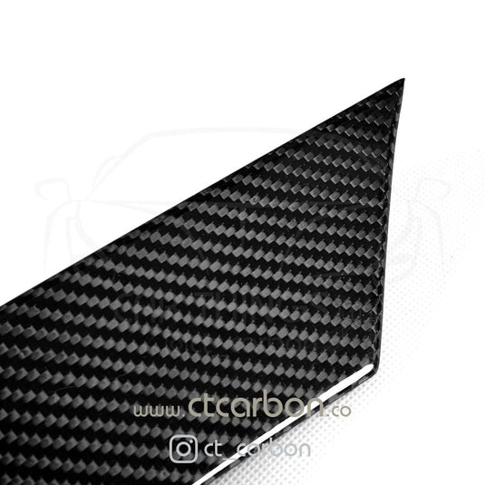 BMW M3/M4 (F80 F82 F83) UPPER FRONT CARBON FIBRE CANARDS - CT Carbon