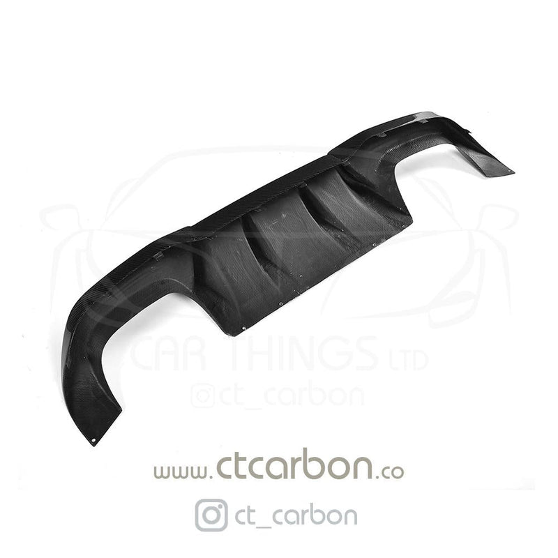 Load image into Gallery viewer, BMW M2 / M2C F87 CARBON FIBRE DIFFUSER - AK STYLE - CT Carbon
