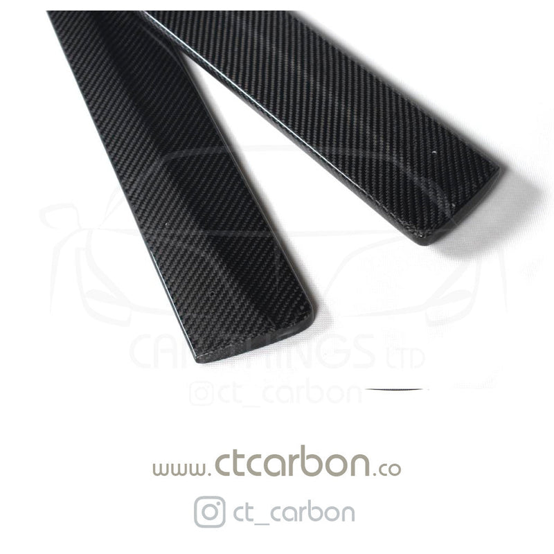 Load image into Gallery viewer, BMW F32 &amp; F33 4 SERIES CARBON FIBRE SIDE SKIRTS - MP STYLE - CT Carbon
