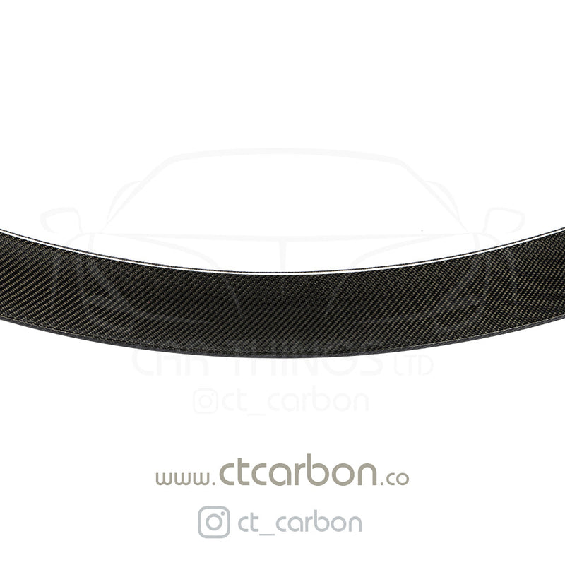 Load image into Gallery viewer, MERCEDES W205 C63 &amp; C63S COUPE 2DR CARBON SPOILER - DUCK TAIL CT DESIGN - CT Carbon
