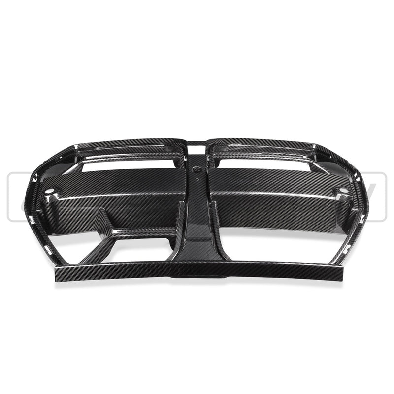 Load image into Gallery viewer, BMW M3/M4 G80/G82/G83 CARBON FIBRE GRILLE - WITH ACC
