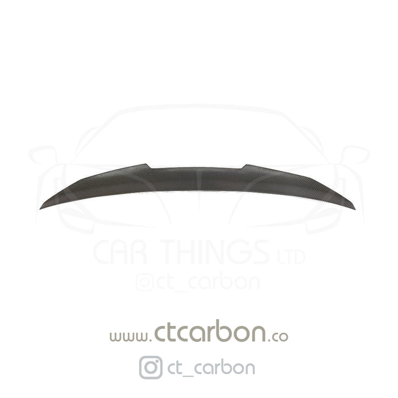 Load image into Gallery viewer, BMW M5 F90 &amp; G30 5 SERIES CARBON FIBRE SPOILER - DUCKTAIL PS STYLE - CT Carbon
