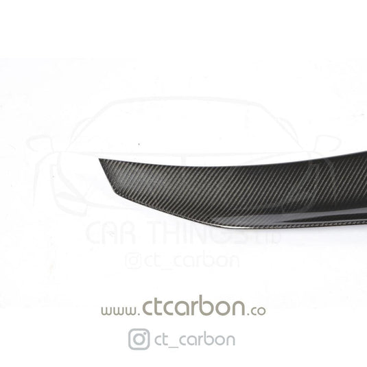 BMW M4 F82 CARBON FIBRE SPOILER - DUCKTAIL PS STYLE - CT Carbon