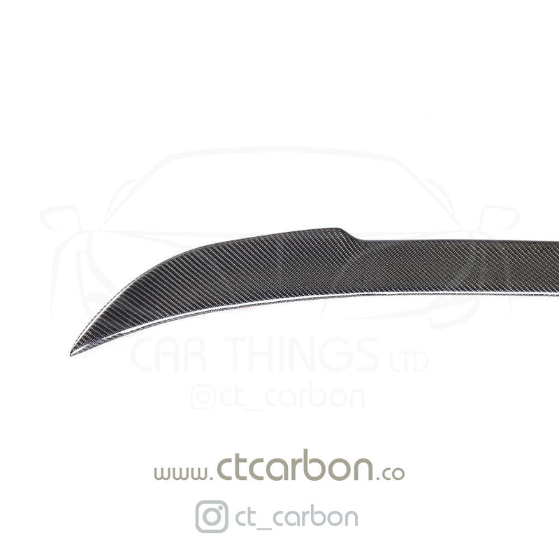 Load image into Gallery viewer, BMW M3 F80 &amp; F30 3 SERIES CARBON FIBRE SPOILER - CS STYLE - CT Carbon
