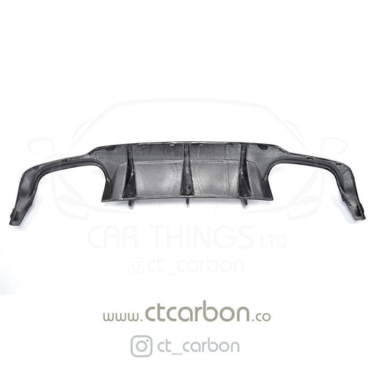 MERCEDES C-CLASS C63 W204 CARBON FIBRE DIFFUSER - DTM STYLE - CT Carbon