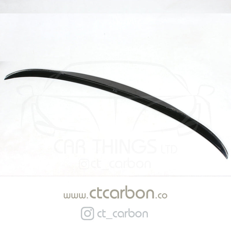 Load image into Gallery viewer, BMW M3 F80 &amp; F30 3 SERIES CARBON FIBRE SPOILER - MP STYLE - CT Carbon
