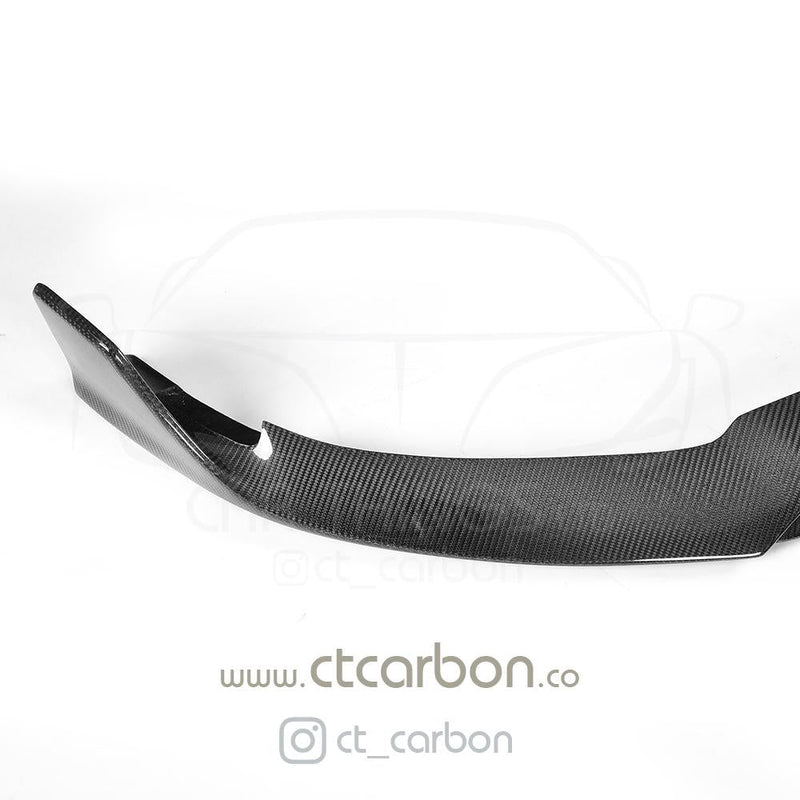 Load image into Gallery viewer, MERCEDES C63 W205 SALOON/ESTATE CARBON FIBRE SPLITTER - B-STYLE - CT Carbon
