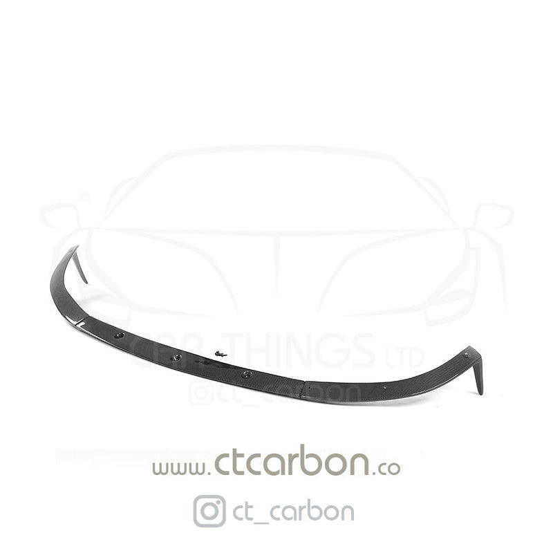 Load image into Gallery viewer, MERCEDES C63 W205 COUPE CARBON SPLITTER - ED1 STYLE - CT Carbon
