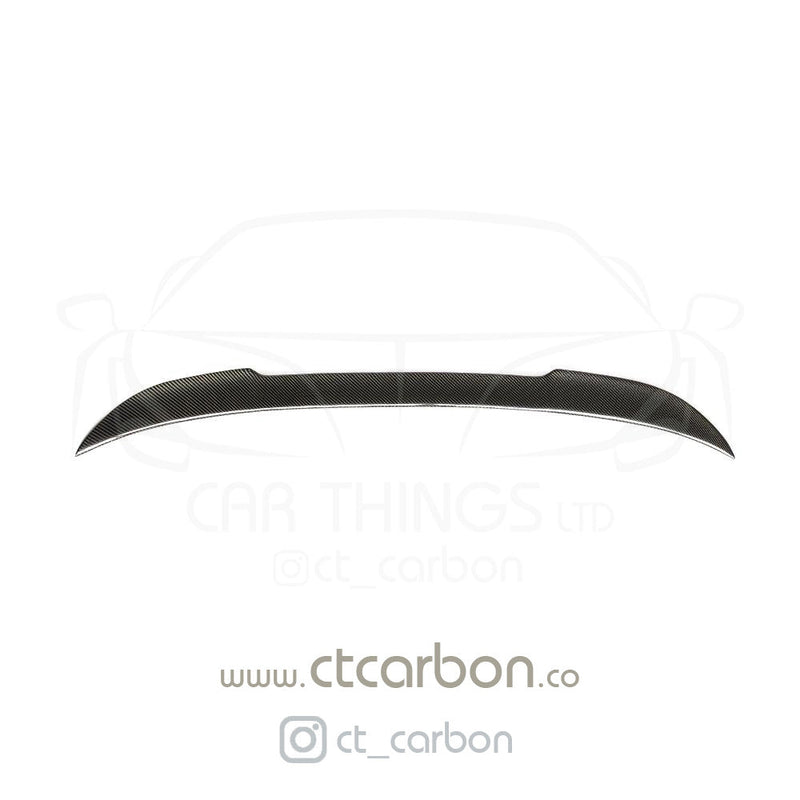 Load image into Gallery viewer, BMW M3 F80 &amp; F30 3 SERIES CARBON FIBRE SPOILER - CS STYLE - CT Carbon
