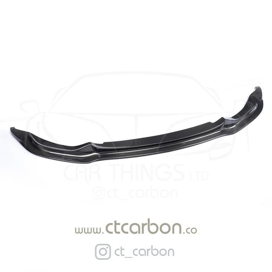 BMW M3/M4 (F80 F82 F83) CARBON FIBRE SPLITTER - V STYLE - CT Carbon