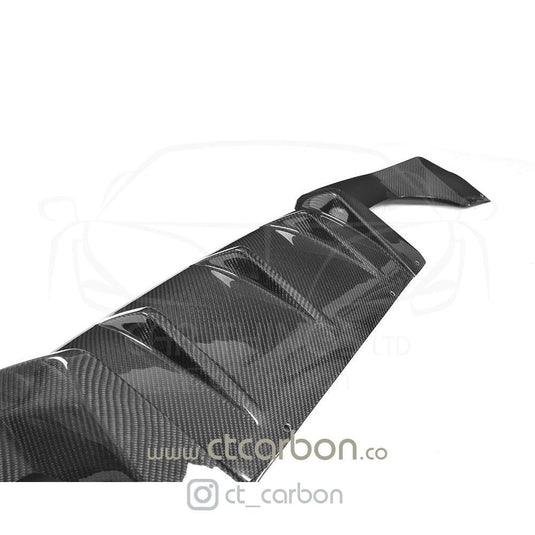 BMW M2 / M2C F87 CARBON FIBRE DIFFUSER - MP STYLE - CT Carbon