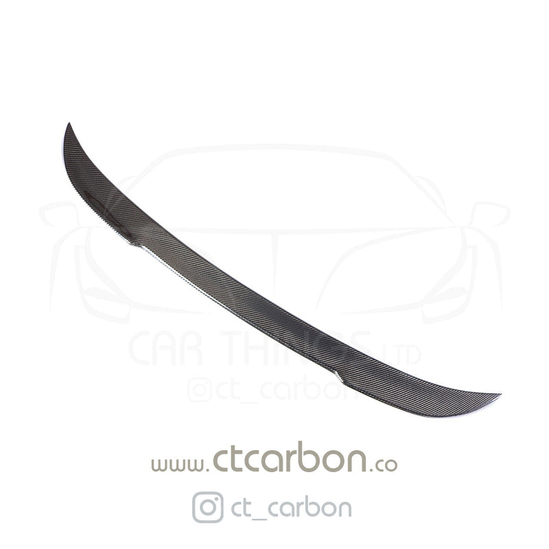 Load image into Gallery viewer, BMW M5 F90 &amp; G30 5 SERIES CARBON FIBRE SPOILER - CS STYLE - CT Carbon
