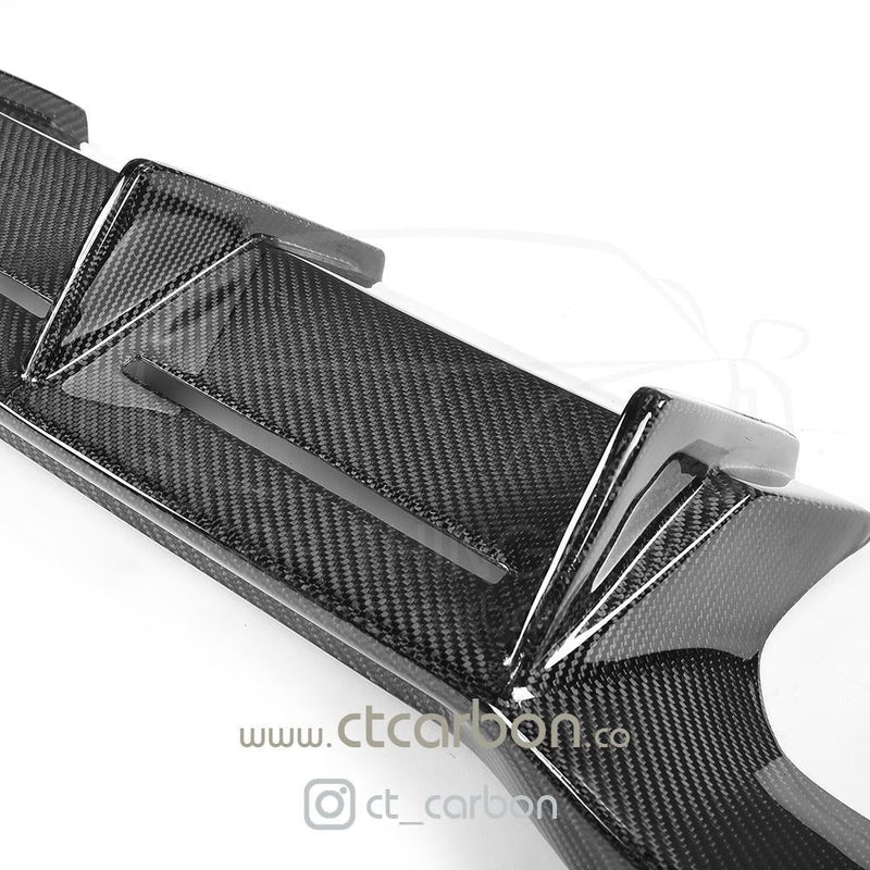 Load image into Gallery viewer, BMW M2/M2C F87 CARBON FIBRE DIFFUSER - MT STYLE - CT Carbon
