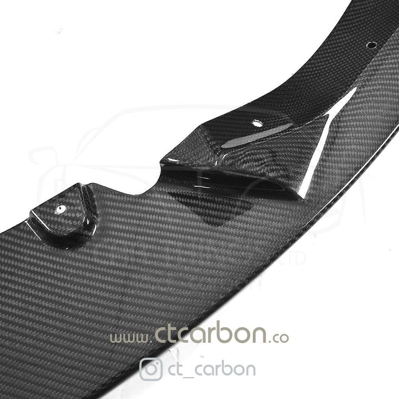 Load image into Gallery viewer, BMW M3/M4 (F80 F82 F83) CARBON FIBRE SPLITTER - 3D STYLE - CT Carbon
