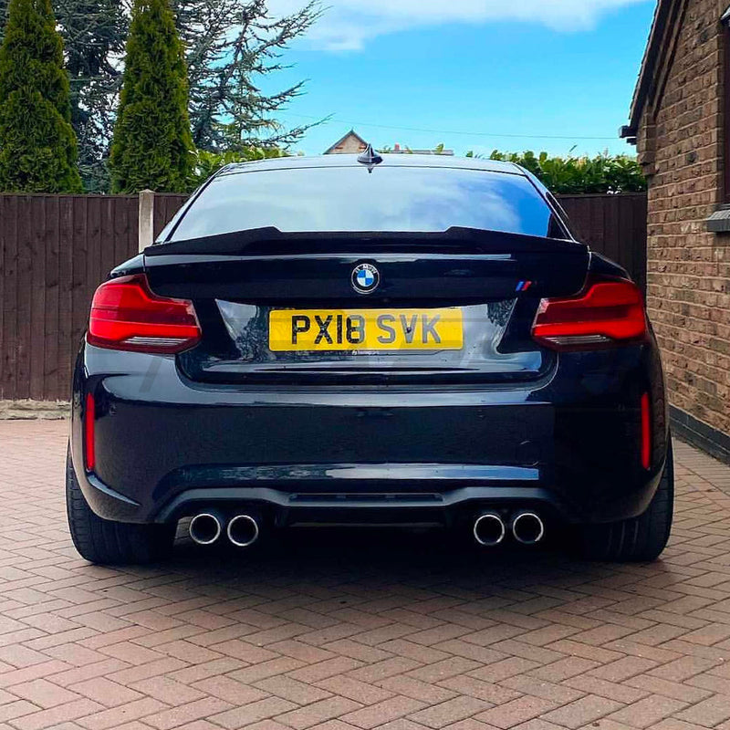 Load image into Gallery viewer, BMW M2 / M2C F87 &amp; F22 2 SERIES CARBON FIBRE SPOILER - M4 STYLE
