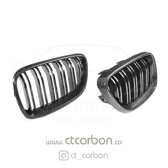 BMW M2/2 SERIES F87/F22 CARBON FIBRE GRILLS - CT Carbon