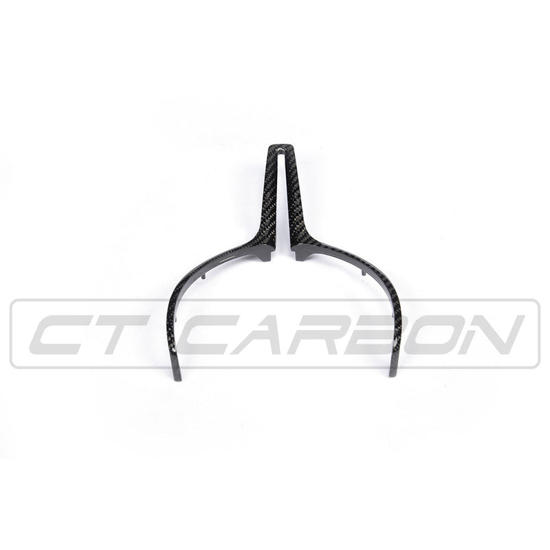 Load image into Gallery viewer, BMW M Fxx CARBON FIBRE STEERING WHEEL TRIM (2012-2020)
