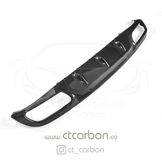 MERCEDES C63 W205 COUPE CARBON FIBRE DIFFUSER - OE STYLE - CT Carbon