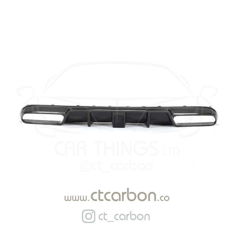 Load image into Gallery viewer, MERCEDES W205 C63 &amp; C63S SALOON 4DR CARBON DIFFUSER - CT DESIGN - CT Carbon
