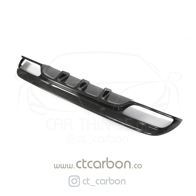 Load image into Gallery viewer, MERCEDES W205 C63 &amp; C63S SALOON CARBON DIFFUSER - PS STYLE - CT Carbon
