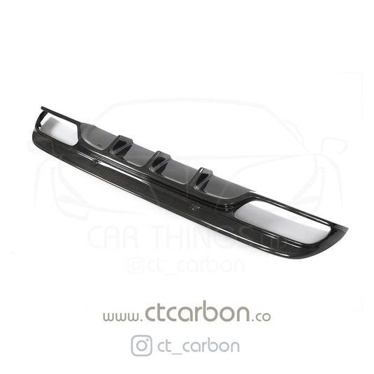 MERCEDES W205 C63 & C63S SALOON CARBON DIFFUSER - PS STYLE - CT Carbon