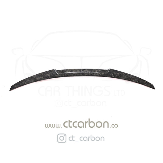 BMW M3 F80 & F30 3 SERIES FORGED CARBON FIBRE SPOILER - V STYLE - CT Carbon