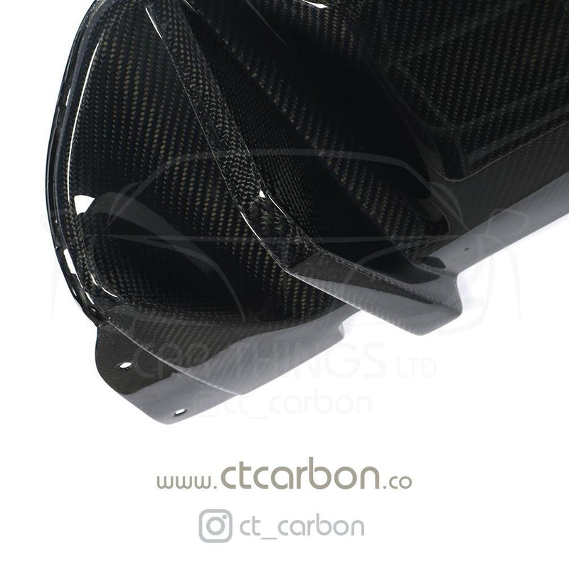 Load image into Gallery viewer, BMW M5 F90 CARBON FIBRE DIFFUSER - MP STYLE - CT Carbon
