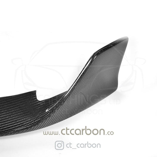 MERCEDES C63 W205 SALOON/ESTATE CARBON FIBRE SPLITTER - B-STYLE - CT Carbon