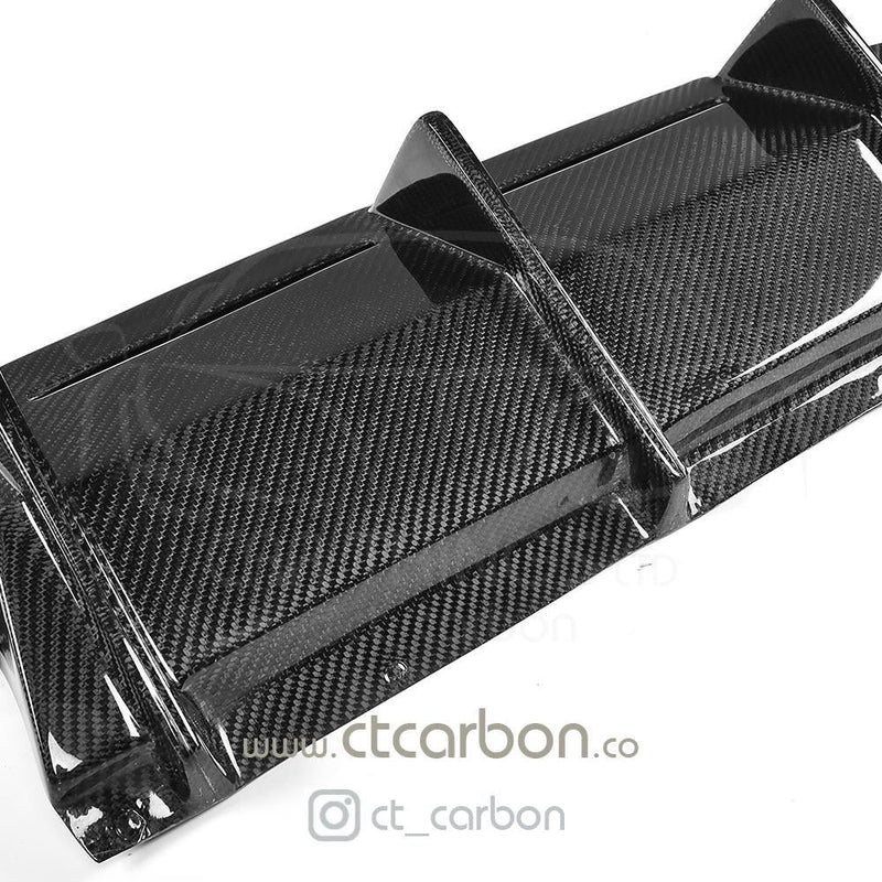 Load image into Gallery viewer, BMW M2/M2C F87 CARBON FIBRE DIFFUSER - MT STYLE - CT Carbon
