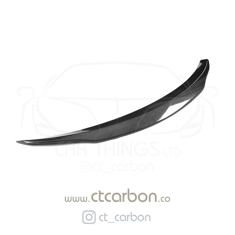 Load image into Gallery viewer, MERCEDES C63/C63S W205 SALOON CARBON SPOILER - DUCKTAIL PS STYLE - CT Carbon
