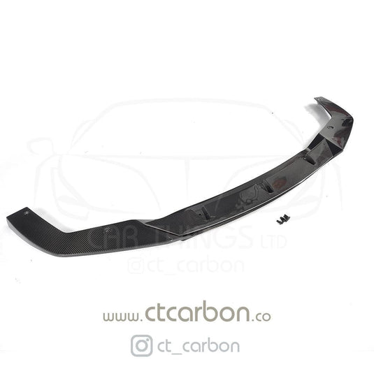 BMW M2 F87 N55(OG) CARBON FIBRE SPLITTER - V-STYLE - CT Carbon