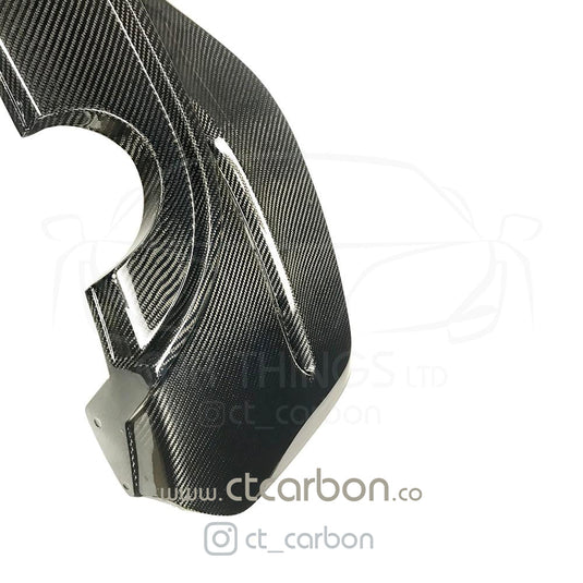 BMW F20 & F21 1 SERIES CARBON FIBRE DIFFUSER - F STYLE - CT Carbon