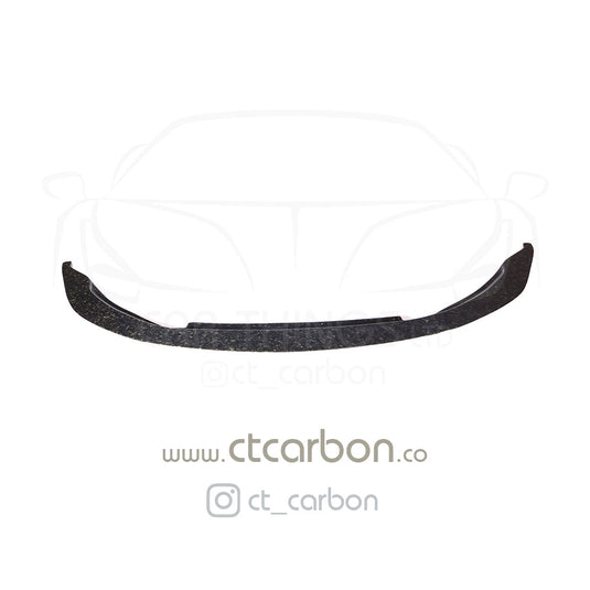 BMW M3/M4 (F80 F82 F83) FORGED CARBON FIBRE SPLITTER - V STYLE - CT Carbon