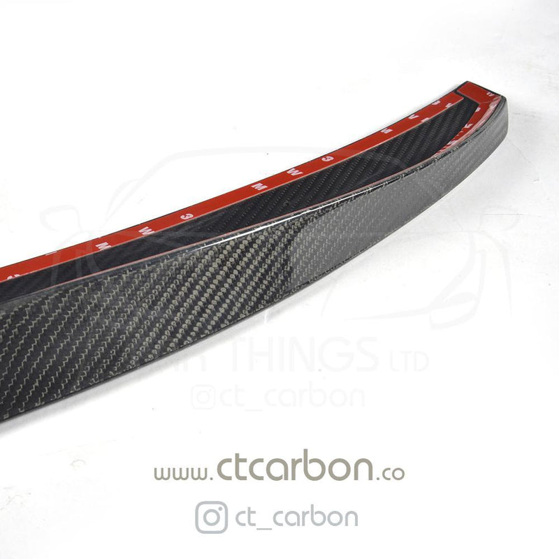 Load image into Gallery viewer, BMW M5 F90 &amp; G30 5 SERIES CARBON FIBRE SPOILER - M4 STYLE - CT Carbon
