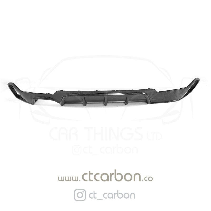 Load image into Gallery viewer, BMW F32 &amp; F33 4 SERIES CARBON FIBRE DIFFUSER - MP STYLE - TWIN EXHAUST - CT Carbon
