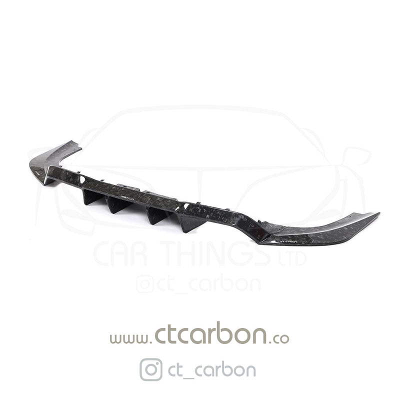 Load image into Gallery viewer, BMW M2 / M2C F87 FORGED CARBON FIBRE DIFFUSER - V STYLE - CT Carbon
