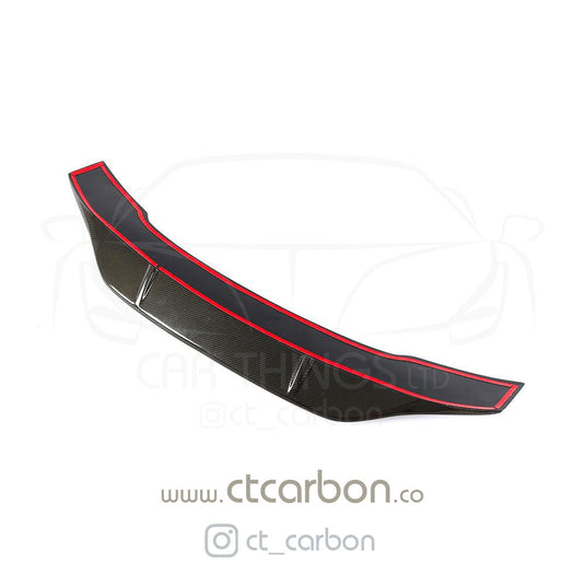 AUDI A3 S3 RS3 CARBON FIBRE SPOILER - DUCKTAIL PS STYLE - CT Carbon